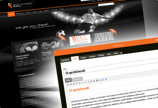 Systém pro správu obsahu slouží ke snadné úpravě vašeho webu