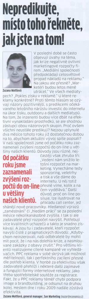 Nepredikujte, místo toho řekněte, jak jste na tom! Nepredikujte, místo toho řekněte, jak jste na tom!