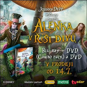 Reklamní banner Alenka v říši divů Reklamní banner Alenka v říši divů